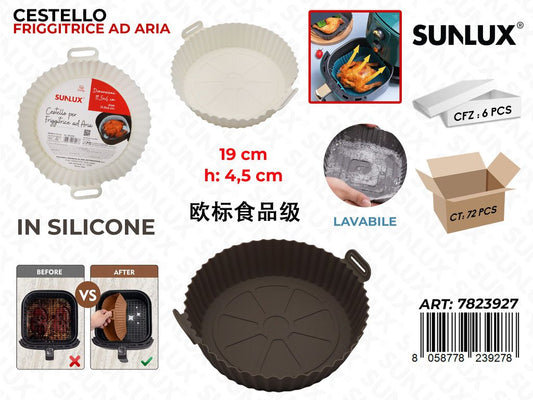 Sunlux Cestello Friggitrice Aria Silic. 4.5*19CM