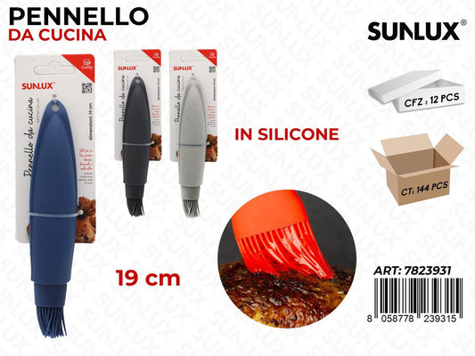 Sunlux Pennello da Cucina in Silicone 19CM