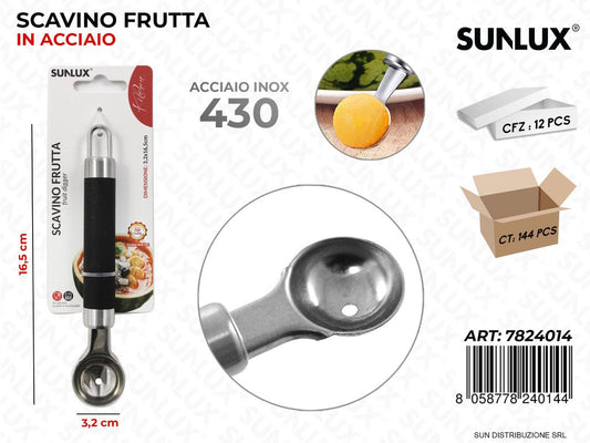 Scavino Frutta in Acciaio 430 3.2*16.5CM