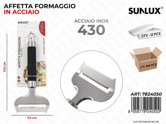 Affetta Formaggio in Acciaio 430 7.5*17.5CM