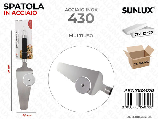 Spatola Multiuso in Acciaio 430 6.5*29CM