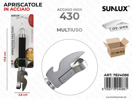 Apriscatole Multiuso in Acciaio 430 2.8*17.8CM