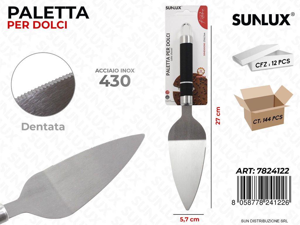 Paletta per Dolci in Acciaio 430 5.7*27CM