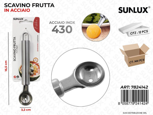 Scavino Frutta in Acciaio 430 3.2*16.5CM