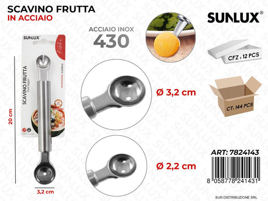 Scavino Frutta in Acciaio 430 3.2*16.5CM