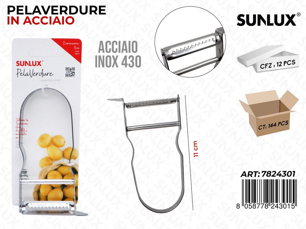 Sunlux Pelapatate Acc. Inox 430 11CM