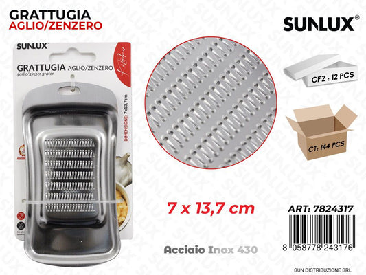 Grattugia Aglio/Zenzero Acciaio 430 7*13.7CM