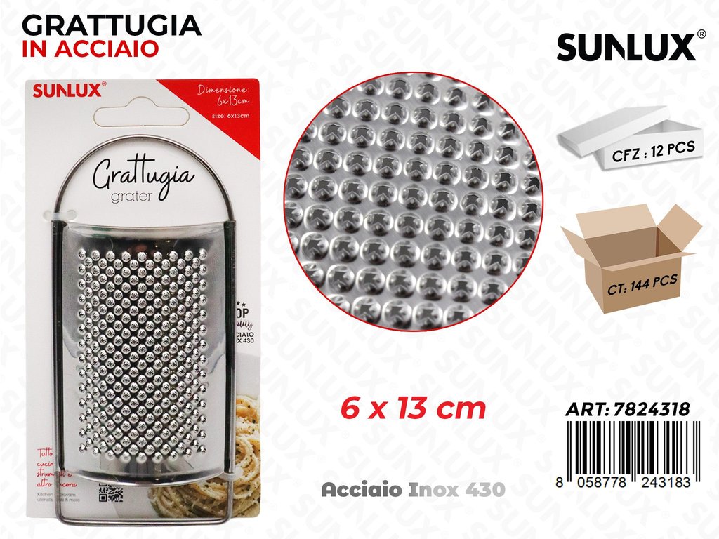 Sunlux Grattugia in Acc. 430 6*13CM