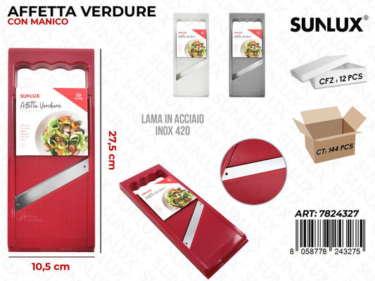 Affetta Verdure c/ Manico Acciaio 420 10.5*27.5CM