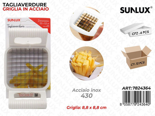 Taglia Verdure Acciaio 430 10*15.5CM