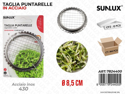 Taglia Puntarelle in Acciaio 430 D.8.5CM