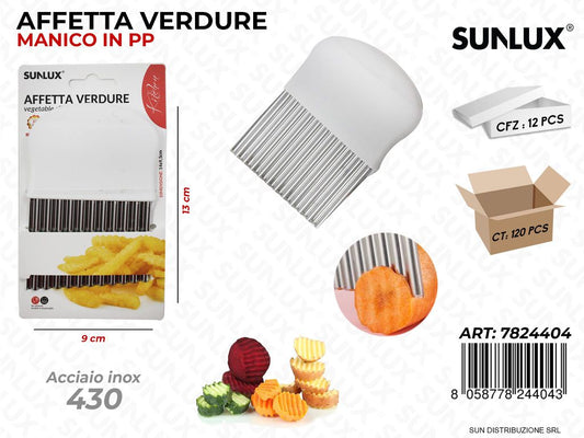 Affetta Verdure Acciaio 430 9*13CM