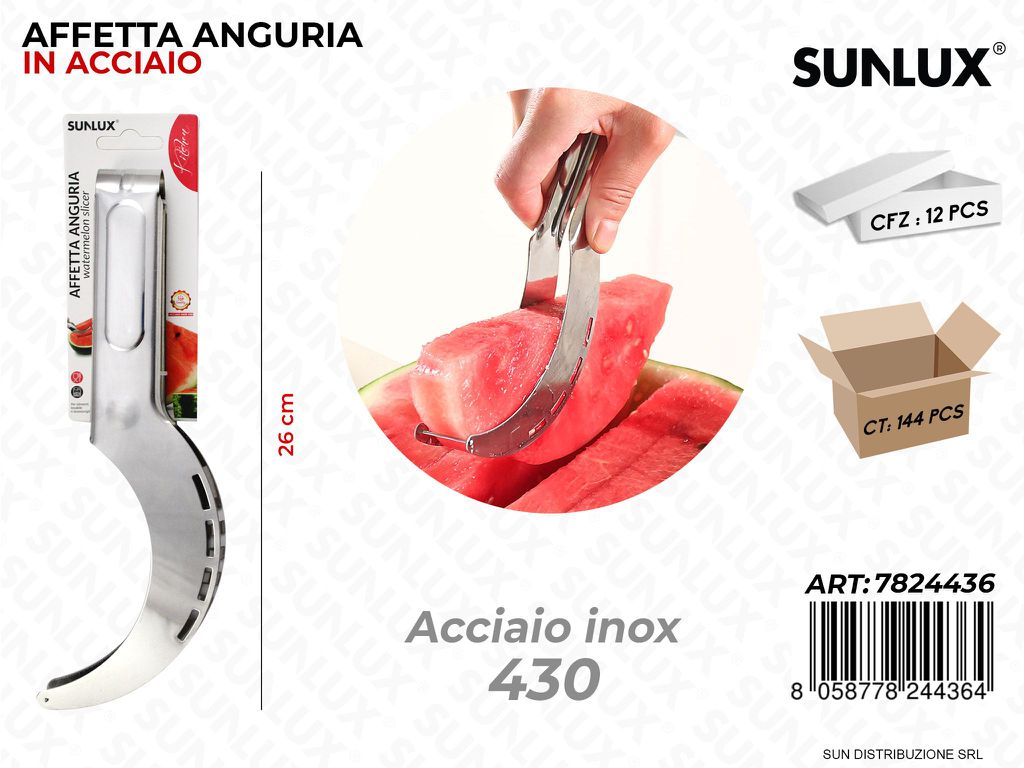 Affetta Anguria in Acciaio 430 26CM