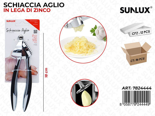 Schiaccia Aglio in Lega di Zinco 18CM
