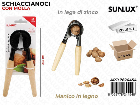 Schiaccianoci c/ Molla in Lega di Zinco 16.5CM
