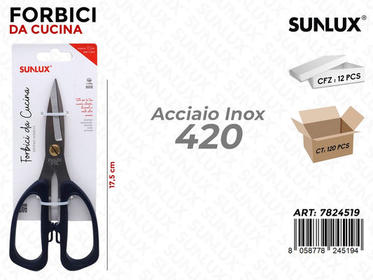 Forbici da Cucina Acciaio 420 17.5CM