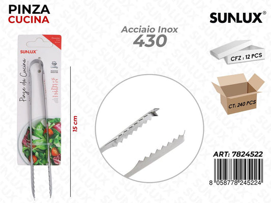 Pinza da Cucina Acciaio 430 15CM
