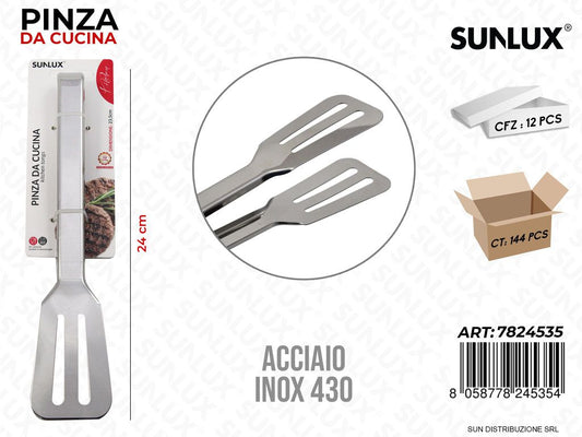 Pinza da Cucina Acciaio 430 24CM