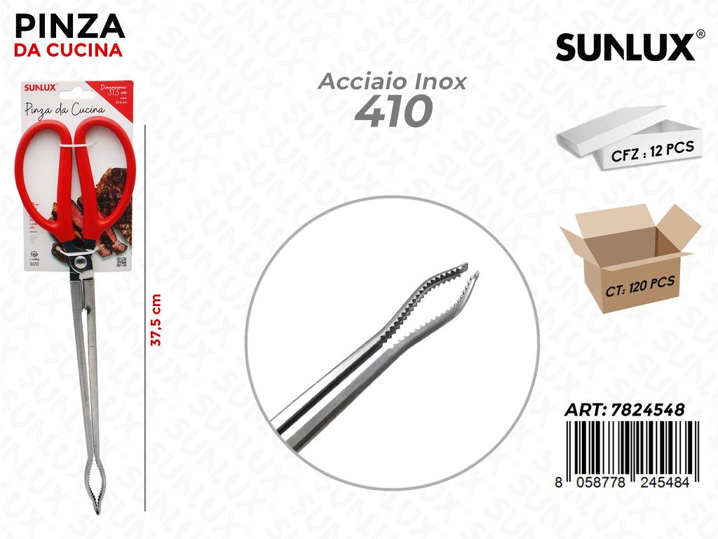 Pinza da Cucina Acciaio 410 37.5CM