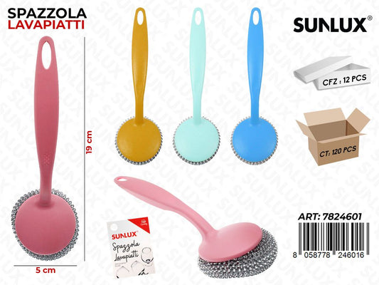 Spazzola Per Pentole Ass. 5*19Cm