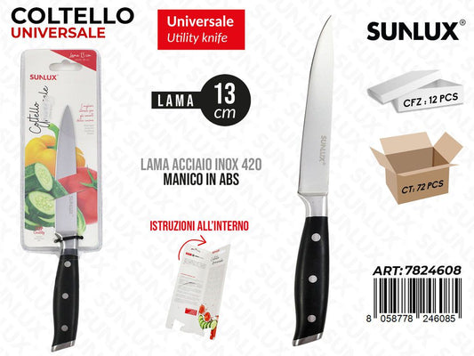 Coltello Universale Acc. 420 Lama 13CM