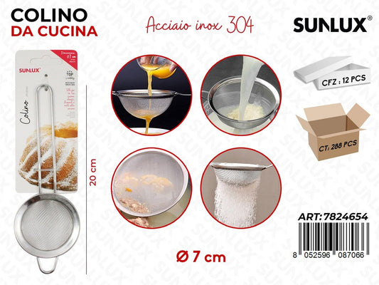 Colino da Cucina Acciaio 304 D.6.5*20CM