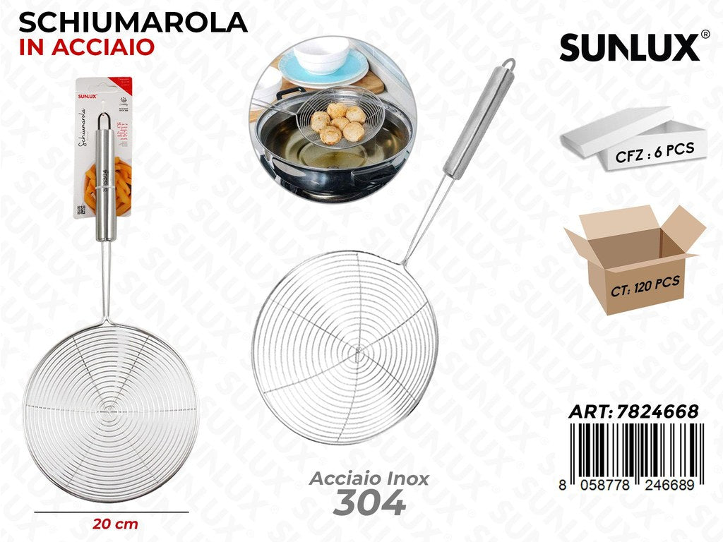 Sunlux Schiumarola da Cucina Acc 304 20CM