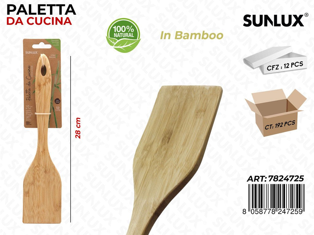 Sunlux Paletta da Cucina in Bamboo 28CM