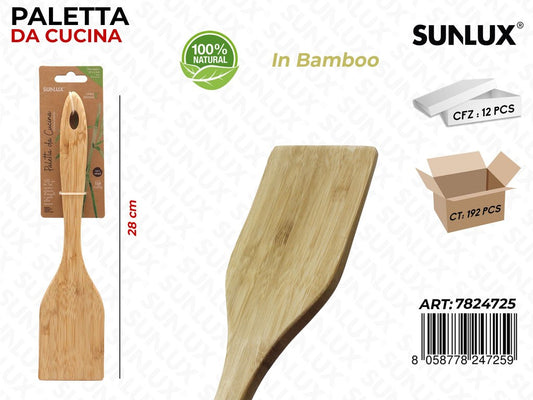 Sunlux Paletta da Cucina in Bamboo 28CM