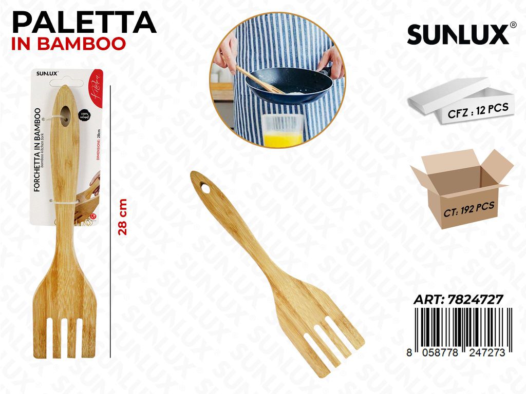 Paletta in Bamboo 28CM / Pz da 12