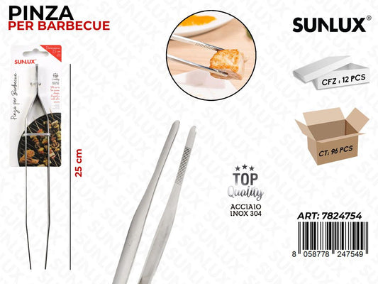 Pinza per Bbq Acciaio 304 25CM