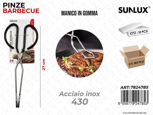 Pinze Bbq Acciaio 430 27CM