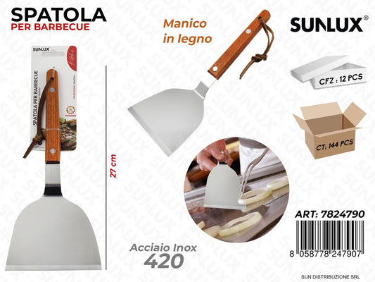Spatola per Barbecue Acciaio 420 27CM