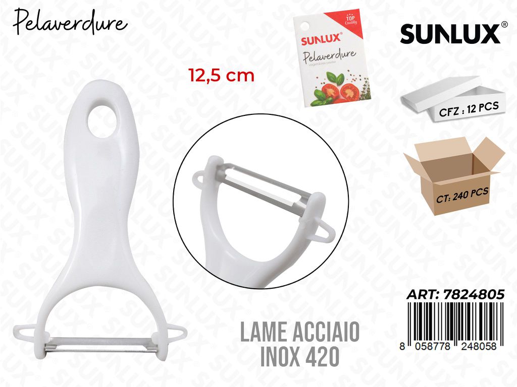 Pelaverdure Acciaio 420 12.5CM
