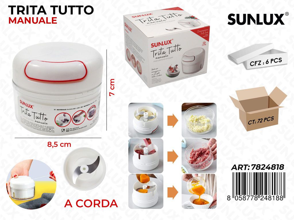 Trita Tutto Manuale a Corda 8.5*7CM