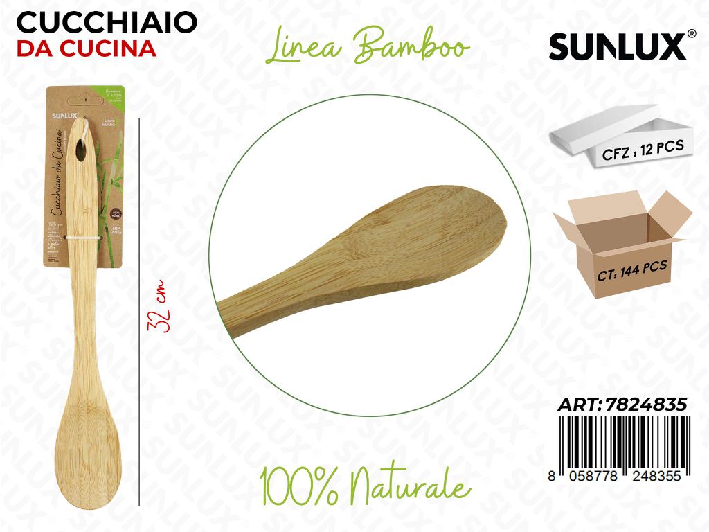 Cucchiaio da Cucina in Bamboo 32CM