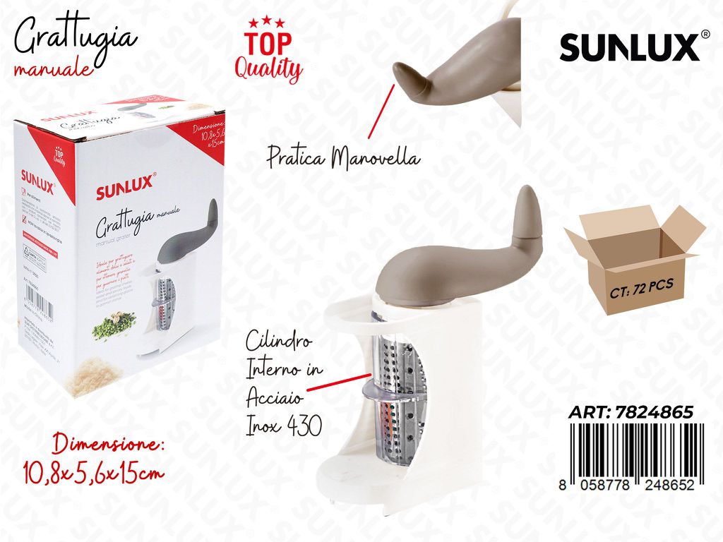 Sunlux Grattugia Manuale Acc. 430 10.8*5.6*15CM