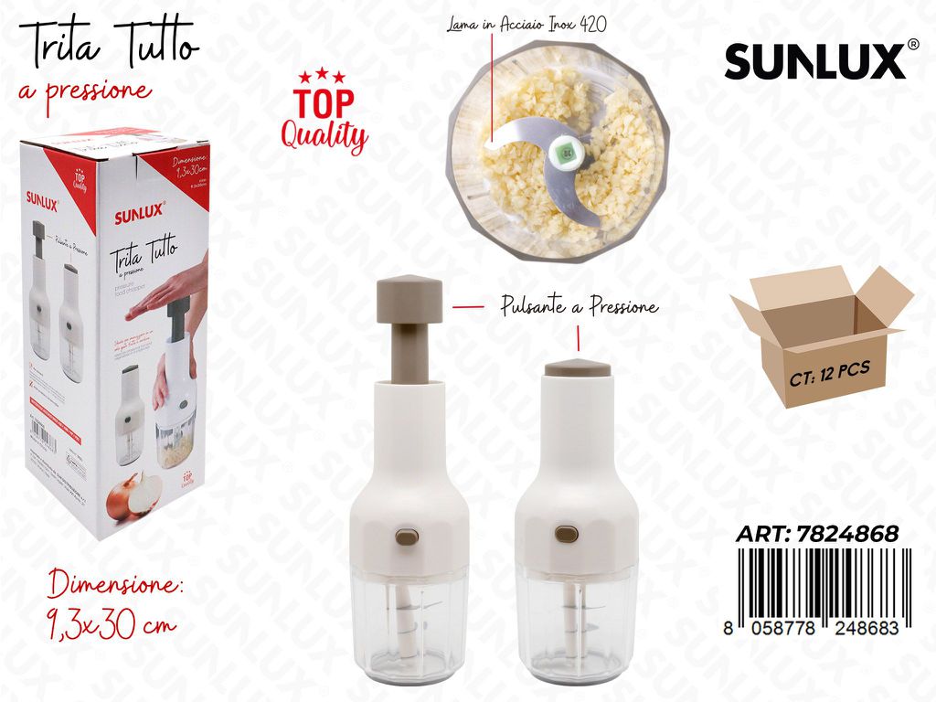 Sunlux Trita Tutto a Pressione Acc. 420 9.3*30CM
