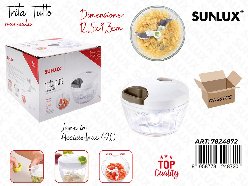 Sunlux Trita Tutto Manuale Acc. 420 12.5*9.3CM