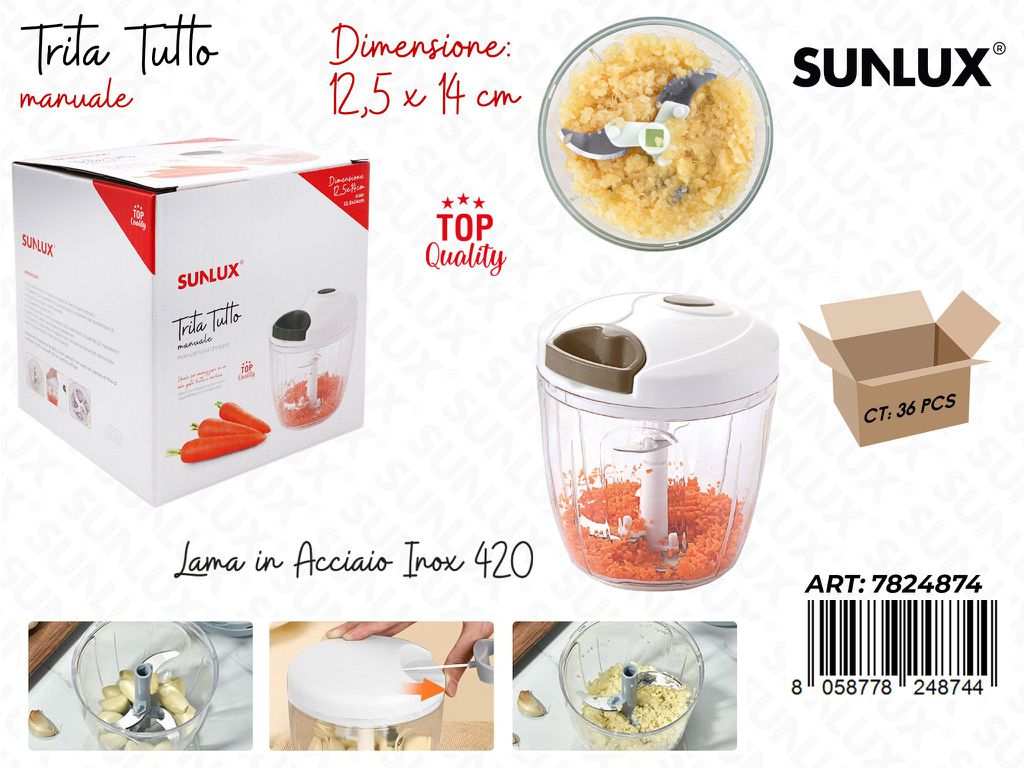 Sunlux Trita Tutto Manuale Acc. 420 12.5*14CM