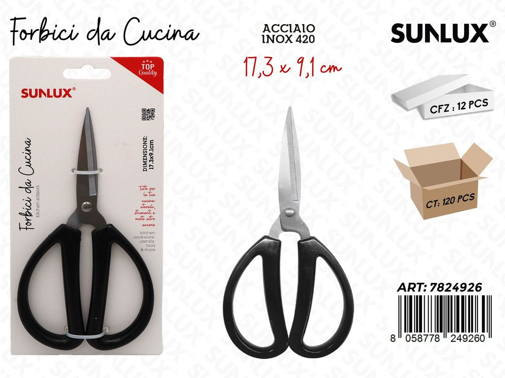 Sunlux Forbici da Cucina Acc. 420 17.3*9.1CM