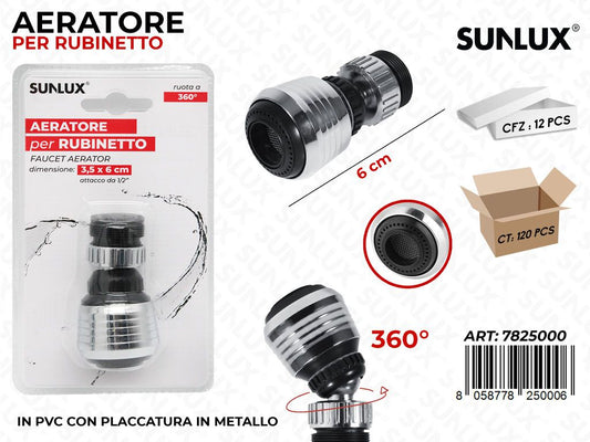 Sunlux Aeratore per Rubinetto 6CM