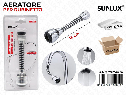 Sunlux Aeratore per Rubinetto 15CM