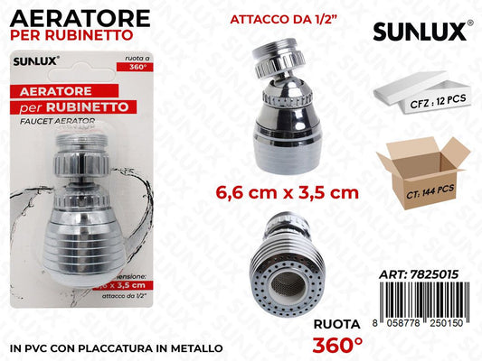 Sunlux Aeratore Rubinetto 6.6*3.5CM