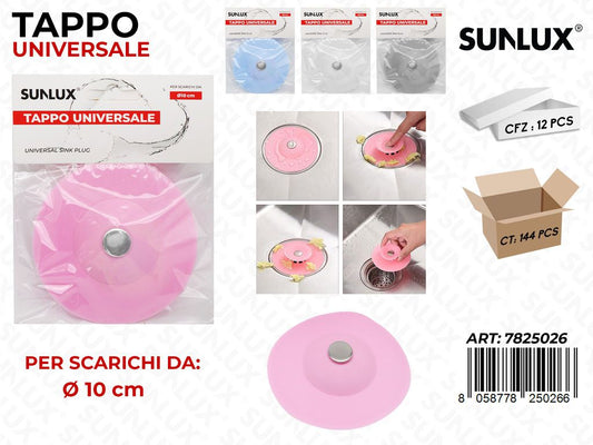 Sunlux Tappo Univ. in Gomma D.10CM
