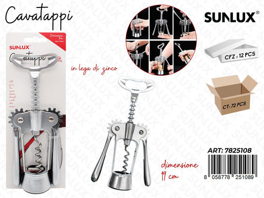 Sunlux Cavatappi in Lega Zinco 19CM