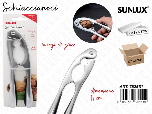 Sunlux Schiaccianoci in Lega Zinco 17CM
