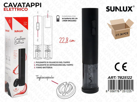 Sunlux Cavatappi Elettrico 22.8CM