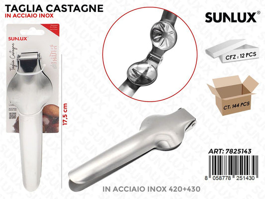 Sunlux Tagliacastagne Acciaio 420-430 17.5CM