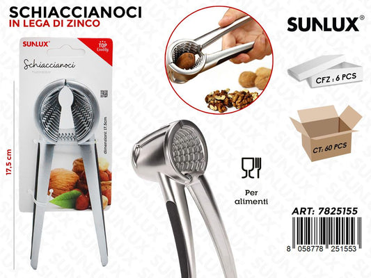 Sunlux Schiaccianoci Lega Zinco 17.5CM
